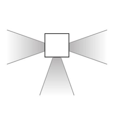 Lichtaustritt 3-Fach
