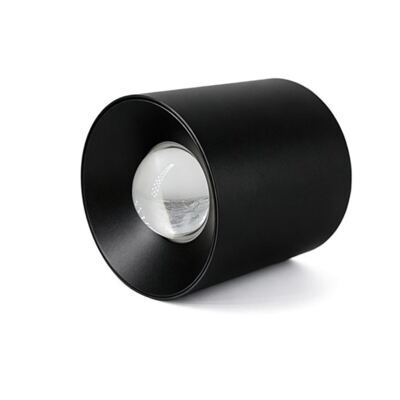 Anbauleuchte Optis schwarz