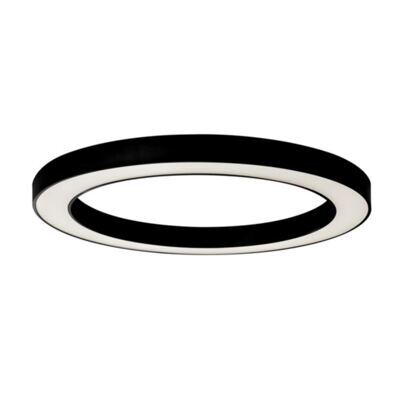 Anbauleuchte Ring 1200 schwarz