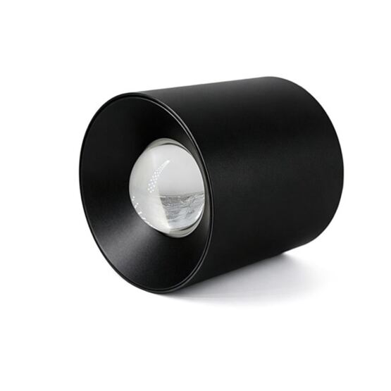 Anbauleuchte Optis schwarz
